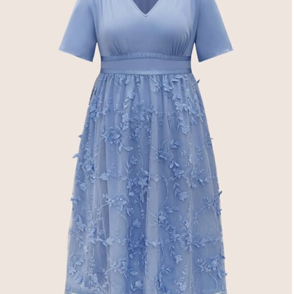 BloomChic Plus size 5XL Wedding Guest Dress us 28 - Picture 4 of 5